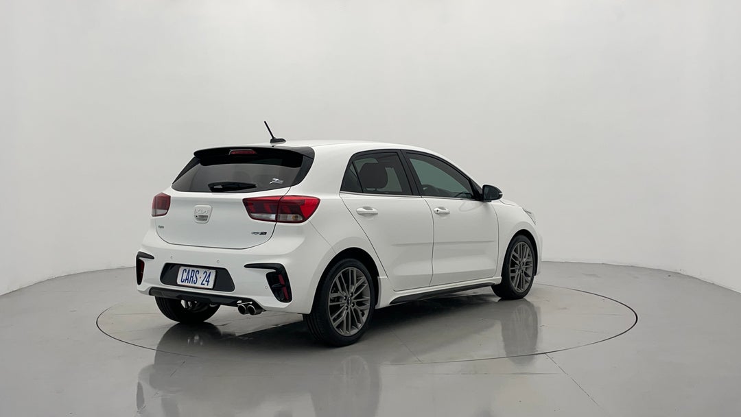 2021 Kia Rio Gt-line, Automatic, 17092 km, Right Back Diagonal (45- Degree) View