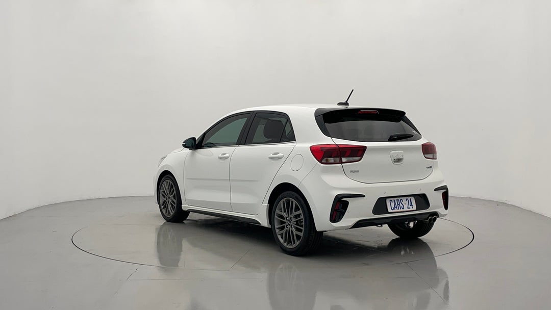 2021 Kia Rio Gt-line, Automatic, 17092 km, Left Back Diagonal (45- Degree) View