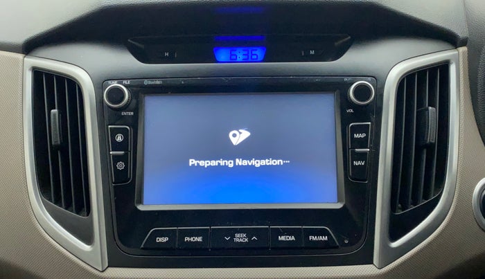 2015 Hyundai Creta SX PLUS 1.6 PETROL, Petrol, Manual, 34,606 km, Infotainment system - GPS not functional