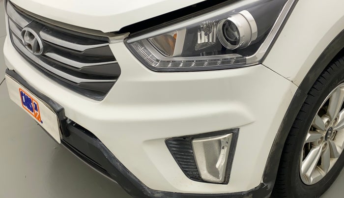 2015 Hyundai Creta SX PLUS 1.6 PETROL, Petrol, Manual, 34,606 km, Front bumper - Paint has minor damage