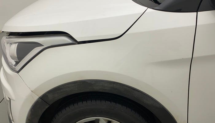 2015 Hyundai Creta SX PLUS 1.6 PETROL, Petrol, Manual, 34,606 km, Left fender - Slightly dented