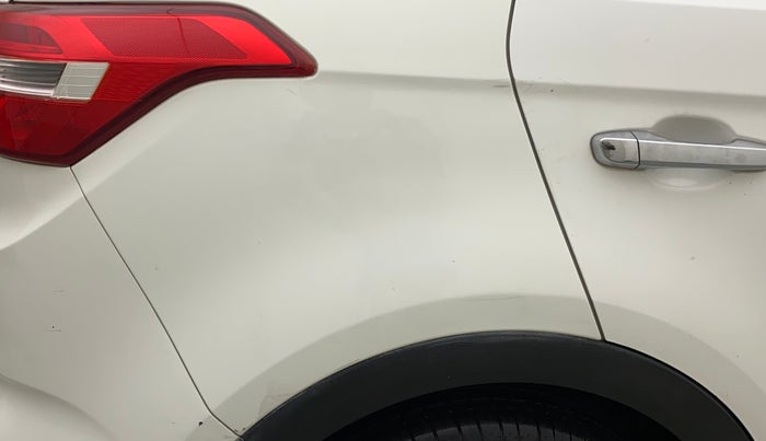 2015 Hyundai Creta SX PLUS 1.6 PETROL, Petrol, Manual, 34,606 km, Right quarter panel - Slightly dented