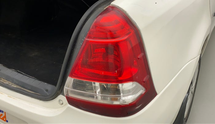 2011 Toyota Etios G SP, Petrol, Manual, 85,637 km, Right tail light - Minor scratches