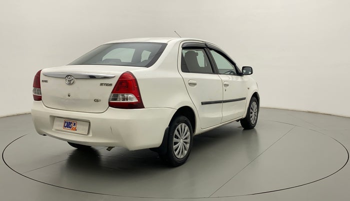 2011 Toyota Etios G SP, Petrol, Manual, 85,947 km, Right Back Diagonal
