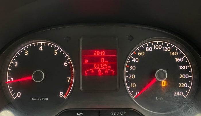 2010 Volkswagen Polo HIGHLINE1.2L PETROL, Petrol, Manual, 63,729 km, Odometer Image