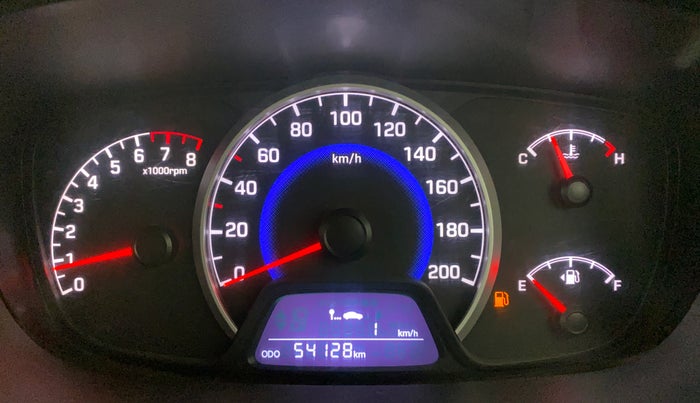 2017 Hyundai Grand i10 MAGNA 1.2 KAPPA VTVT, Petrol, Manual, 54,148 km, Odometer Image