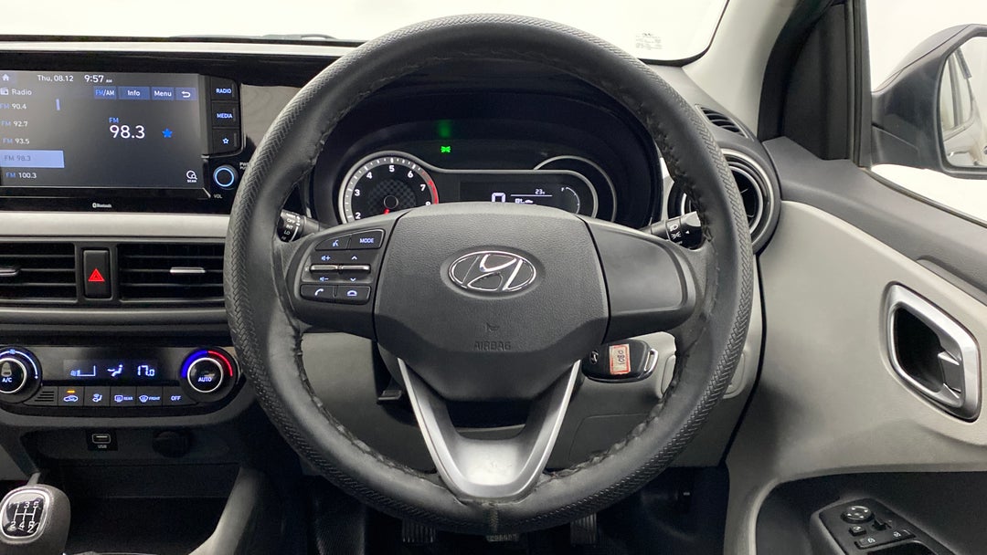 Steering Wheel Close Up