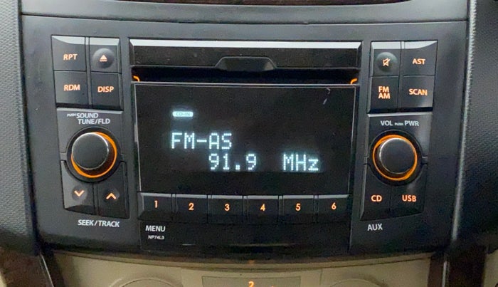 2013 Maruti Swift Dzire VXI REGAL EDITION, Petrol, Manual, 50,544 km, Infotainment System