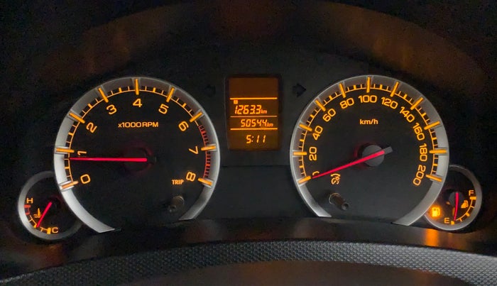 2013 Maruti Swift Dzire VXI REGAL EDITION, Petrol, Manual, 50,544 km, Odometer Image