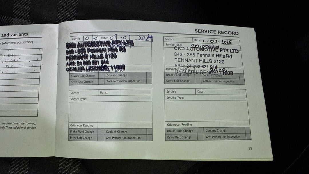 2022 MG Mg3 Auto Core, Automatic, 11608 km, Service History