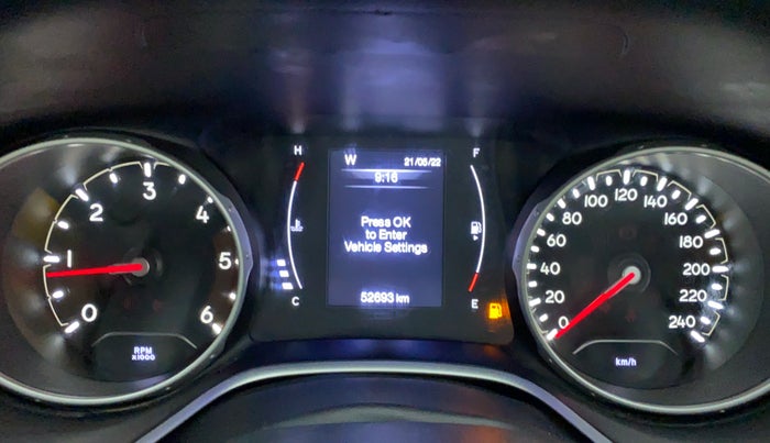 2017 Jeep Compass 2.0 SPORT, Diesel, Manual, 52,950 km, Odometer Image