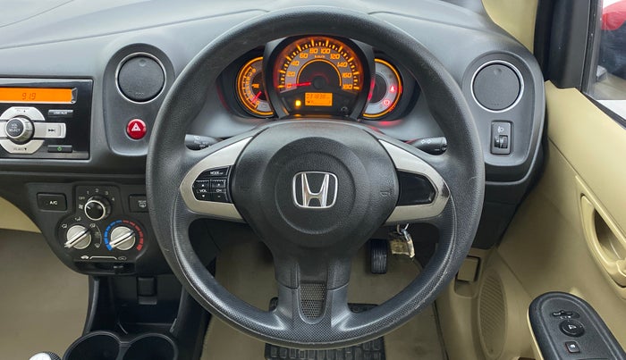 2014 Honda Brio 1.2 S MT I VTEC, Petrol, Manual, 31,838 km, Steering Wheel Close Up