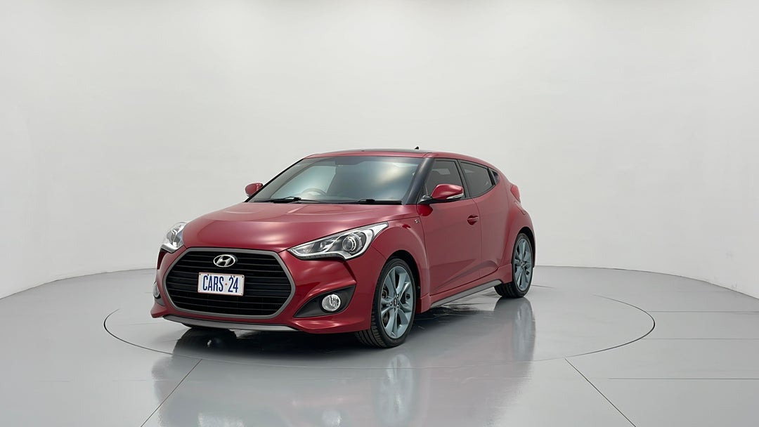 2017 Hyundai Veloster Sr Turbo, Manual, 62733 km, Left Front Diagonal (45- Degree) View