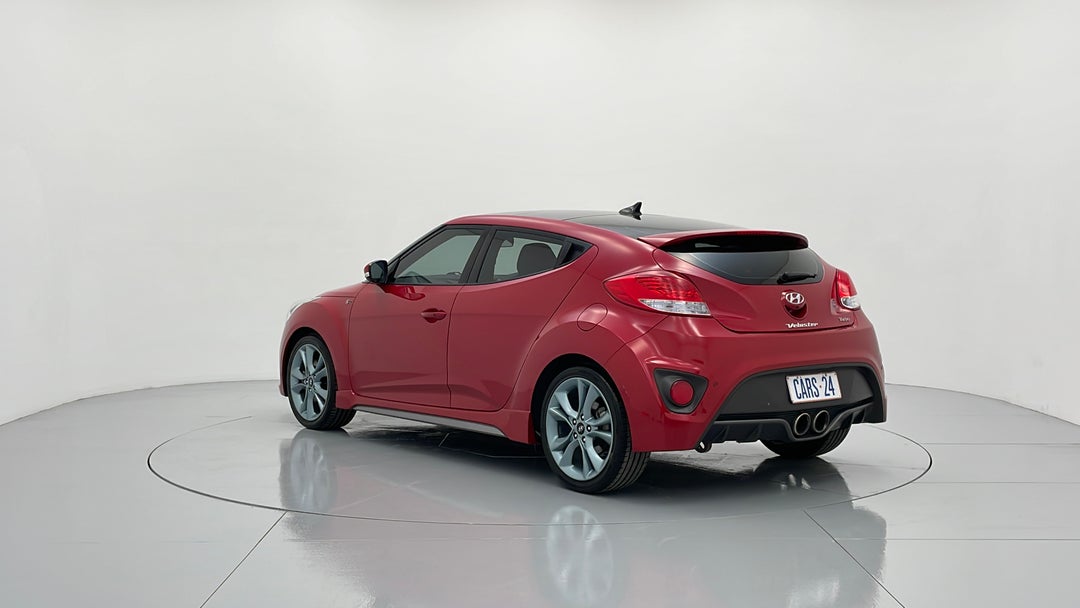 2017 Hyundai Veloster Sr Turbo, Manual, 62733 km, Left Back Diagonal (45- Degree) View