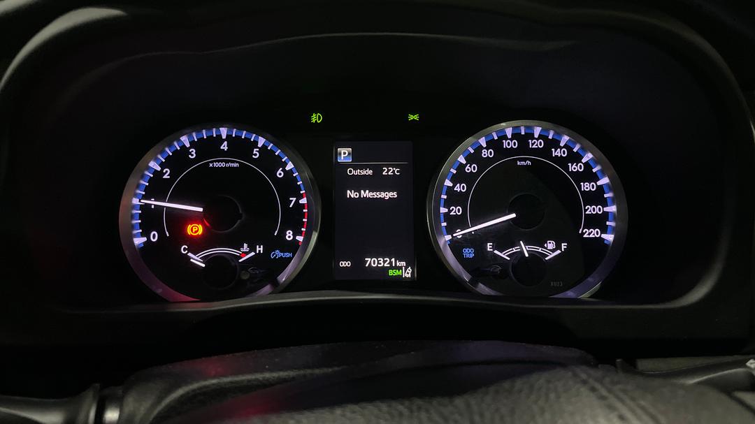 2019 Toyota Kluger Gx (4x2), Automatic, 70321 km, Odometer View