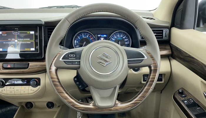 2019 Maruti Ertiga ZXI Plus SHVS, Petrol, Manual, 3,902 km, Steering Wheel Close Up