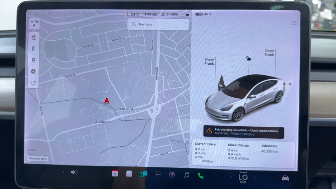 2021 Tesla Model 3 Standard Range Plus Rwd, Automatic, 48226 km, Infotainment System