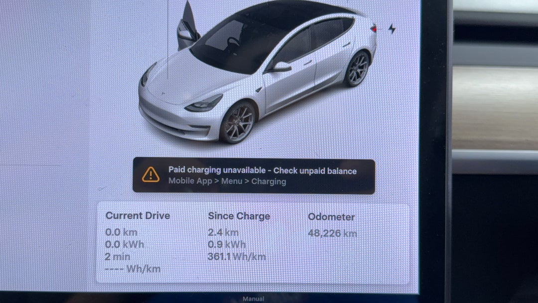2021 Tesla Model 3 Standard Range Plus Rwd, Automatic, 48226 km, Odometer View