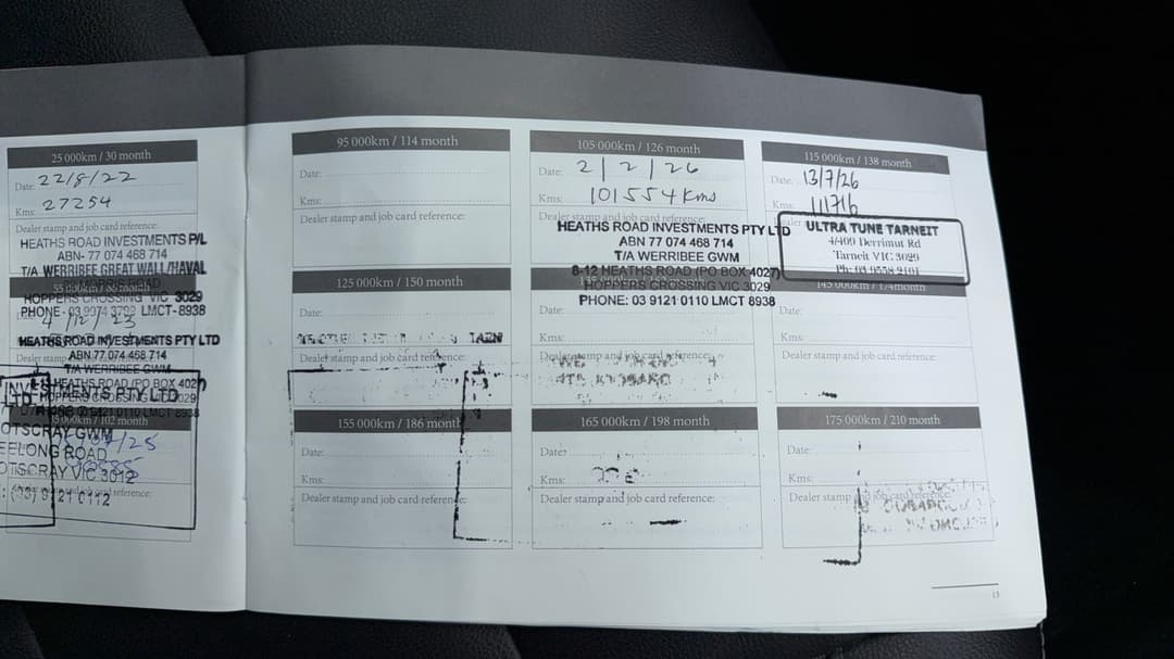 2021 GWM Ute Cannon (4x2), Automatic, 113071 km, Service History