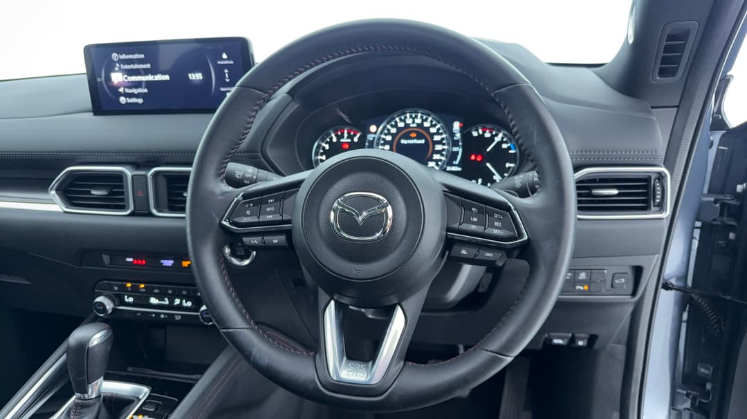 2023 Mazda CX-5 G25 Gt Sp (AWD), Automatic, 31492 km, Steering Wheel Close-up