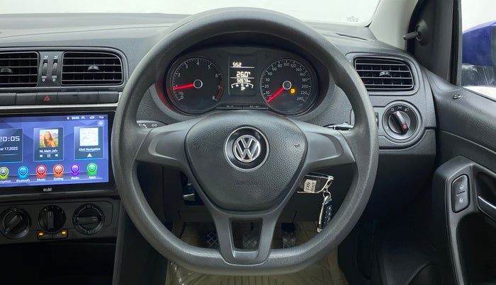 2019 Volkswagen Ameo Trendline 1.0, Petrol, Manual, 53,027 km, Steering Wheel Close Up