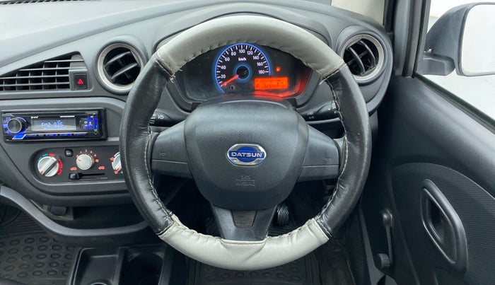 2019 Datsun Redi Go A, Petrol, Manual, 32,329 km, Steering Wheel Close Up