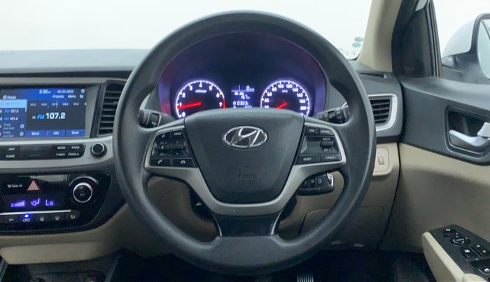 2018 Hyundai Verna 1.6 SX VTVT, Petrol, Manual, 59,884 km, Steering Wheel Close Up