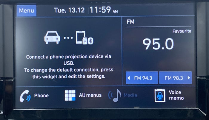 2020 Hyundai AURA SX PETROL, Petrol, Manual, 29,894 km, Touchscreen Infotainment System