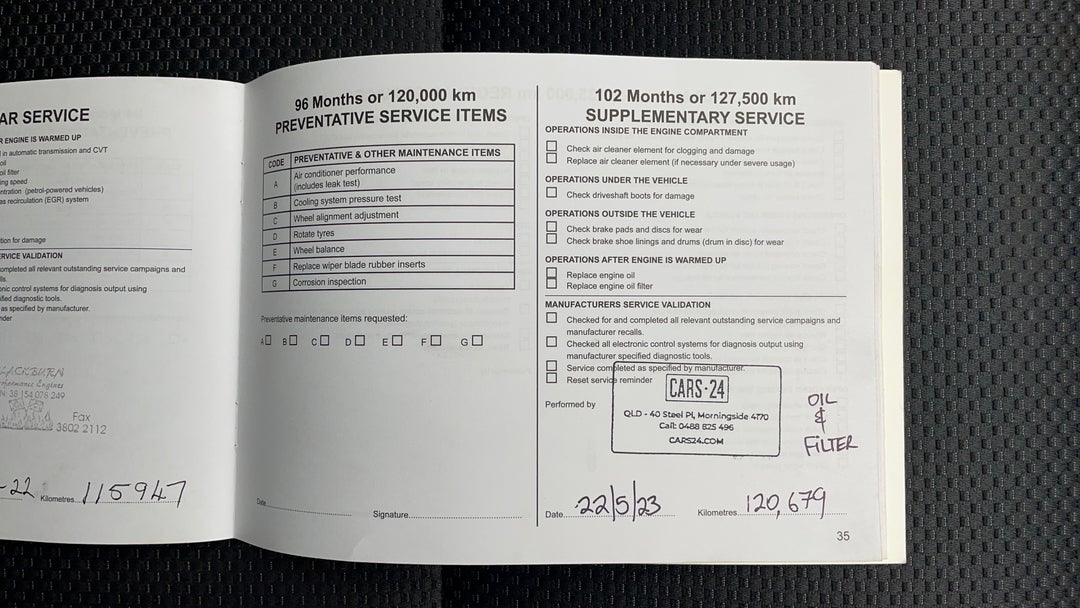 2016 Mitsubishi Lancer Gsr, Automatic, 120682 km, Service History