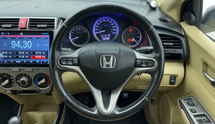 2013 Honda City V MT PETROL, Petrol, Manual, 86,071 km, Steering Wheel Close Up
