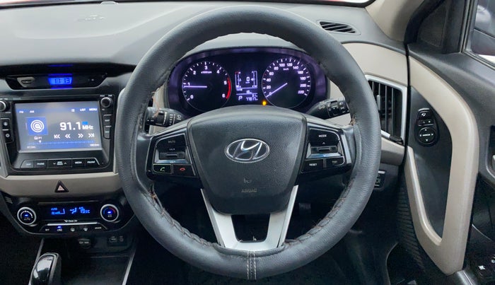 2017 Hyundai Creta 1.6 CRDI SX PLUS AUTO, Diesel, Automatic, 78,135 km, Steering Wheel Close Up