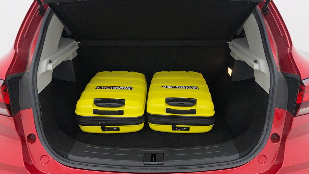 Boot Inside View with Luggage