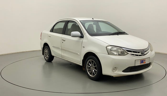2011 Toyota Etios G, Petrol, Manual, 73,548 km, Right Front Diagonal