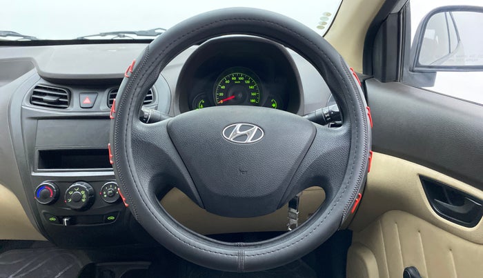 2012 Hyundai Eon D LITE PLUS, Petrol, Manual, 8,574 km, Steering Wheel Close Up