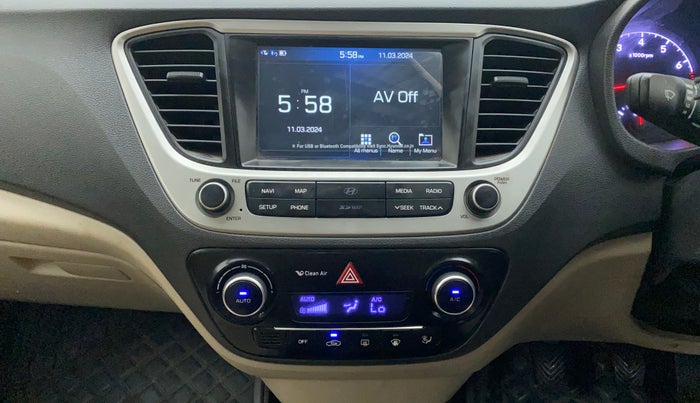 2018 Hyundai Verna 1.6 VTVT SX, Petrol, Manual, 52,146 km, Air Conditioner