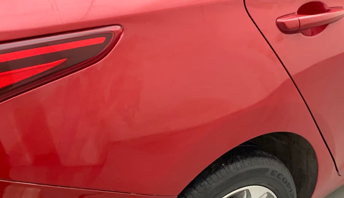 2018 Hyundai Verna 1.6 VTVT SX, Petrol, Manual, 52,146 km, Right quarter panel - Minor scratches