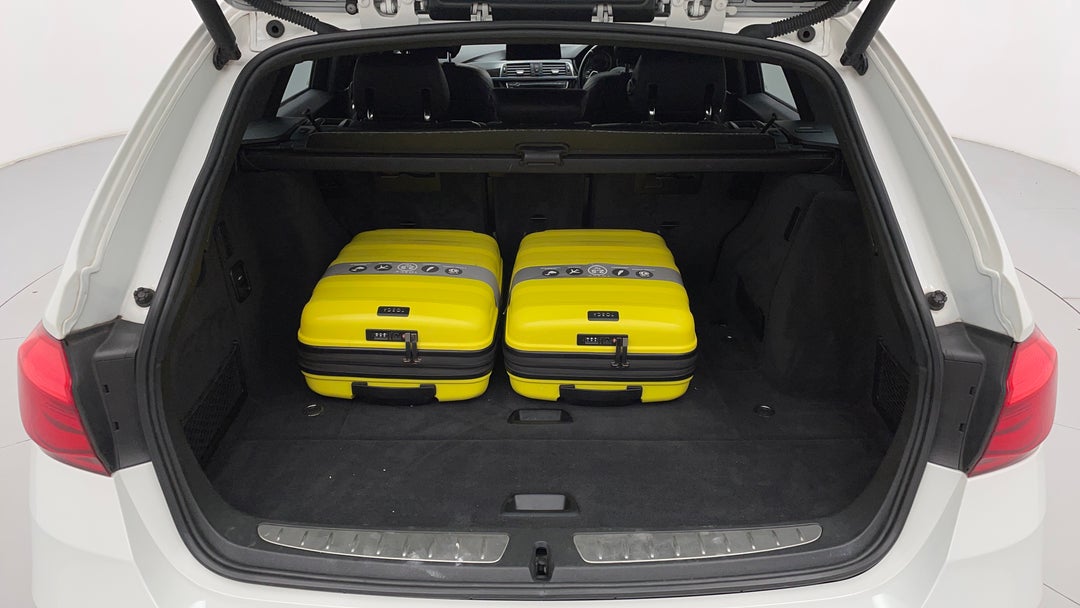 Boot Inside View with Luggage
