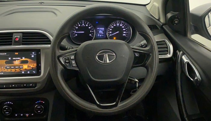 2019 Tata TIGOR XZ PLUS PETROL, Petrol, Manual, 87,229 km, Steering Wheel Close Up