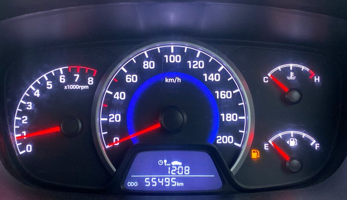 2018 Hyundai Grand i10 SPORTZ 1.2 KAPPA VTVT, Petrol, Manual, 55,531 km, Odometer Image