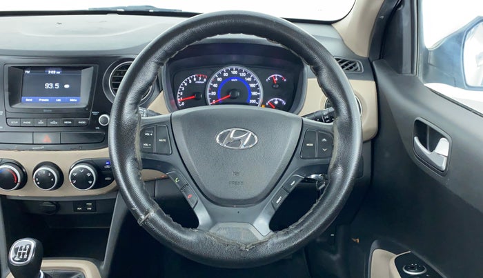 2018 Hyundai Grand i10 SPORTZ 1.2 KAPPA VTVT, Petrol, Manual, 36,890 km, Steering Wheel Close Up