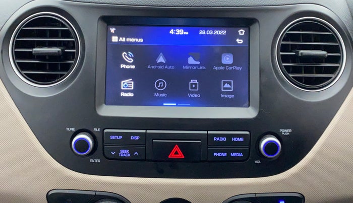 2019 Hyundai Grand i10 SPORTZ 1.2 KAPPA VTVT, Petrol, Manual, 18,684 km, Touchscreen Infotainment System