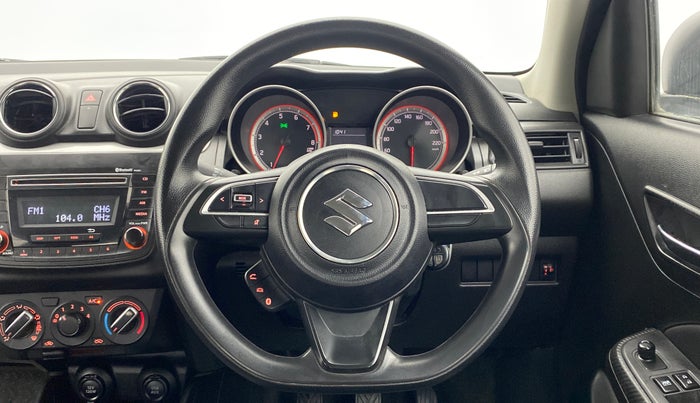 2018 Maruti Swift VXI D, Petrol, Manual, 19,714 km, Steering Wheel Close Up