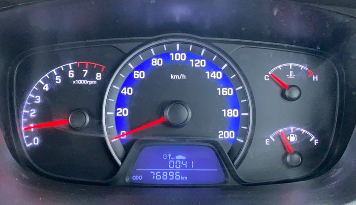 2015 Hyundai Xcent S 1.2, Petrol, Manual, 76,989 km, Odometer Image