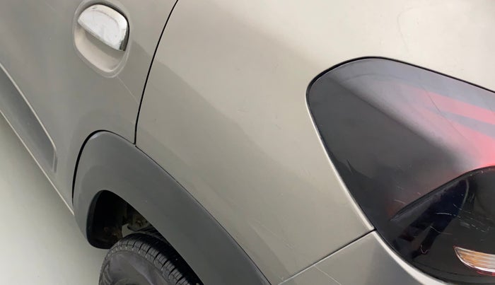 2016 Renault Kwid RXT 0.8, Petrol, Manual, 45,277 km, Left quarter panel - Minor scratches
