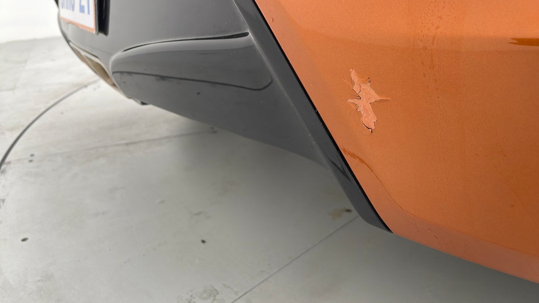 Bumper Rear Paint flaking