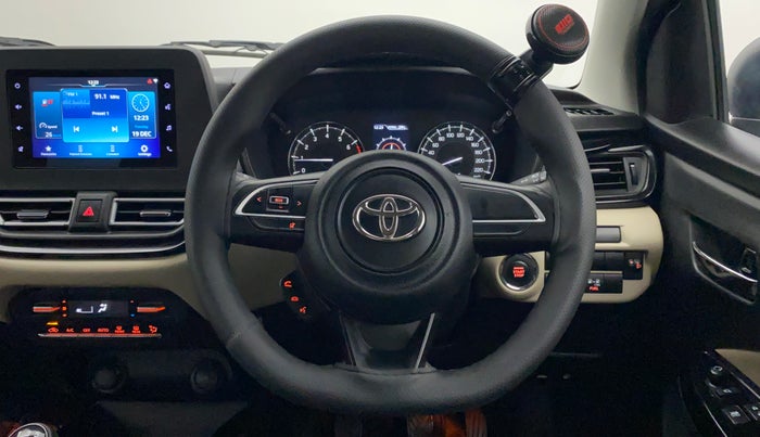 2022 Toyota Glanza G E-CNG, CNG, Manual, 24,367 km, Steering Wheel Close Up