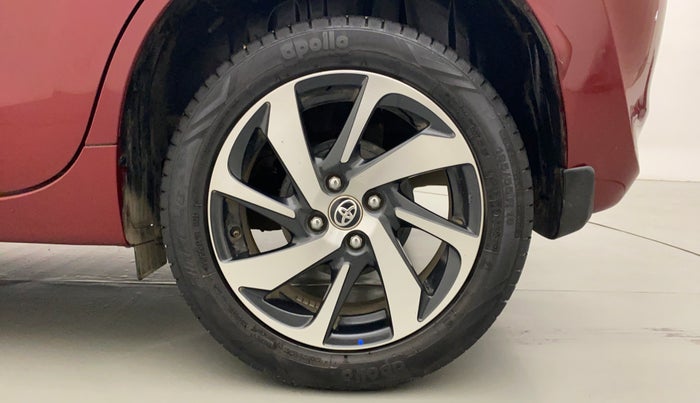 2022 Toyota Glanza G E-CNG, CNG, Manual, 24,367 km, Left Rear Wheel