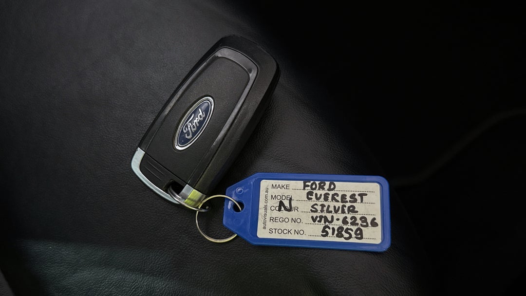 2021 Ford Everest Sport (4WD), Automatic, 95884 km, Key Close-up