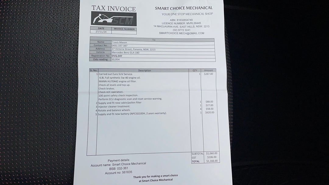 2018 Mercedes-benz GLA 180, Automatic, 51005 km, Service History