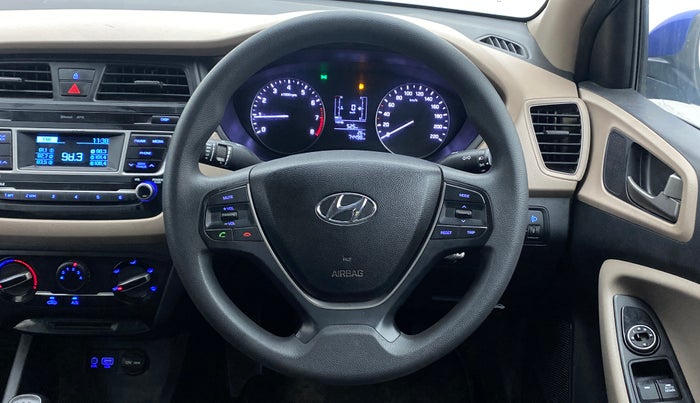 2017 Hyundai Elite i20 MAGNA 1.2, Petrol, Manual, 74,472 km, Steering Wheel Close Up